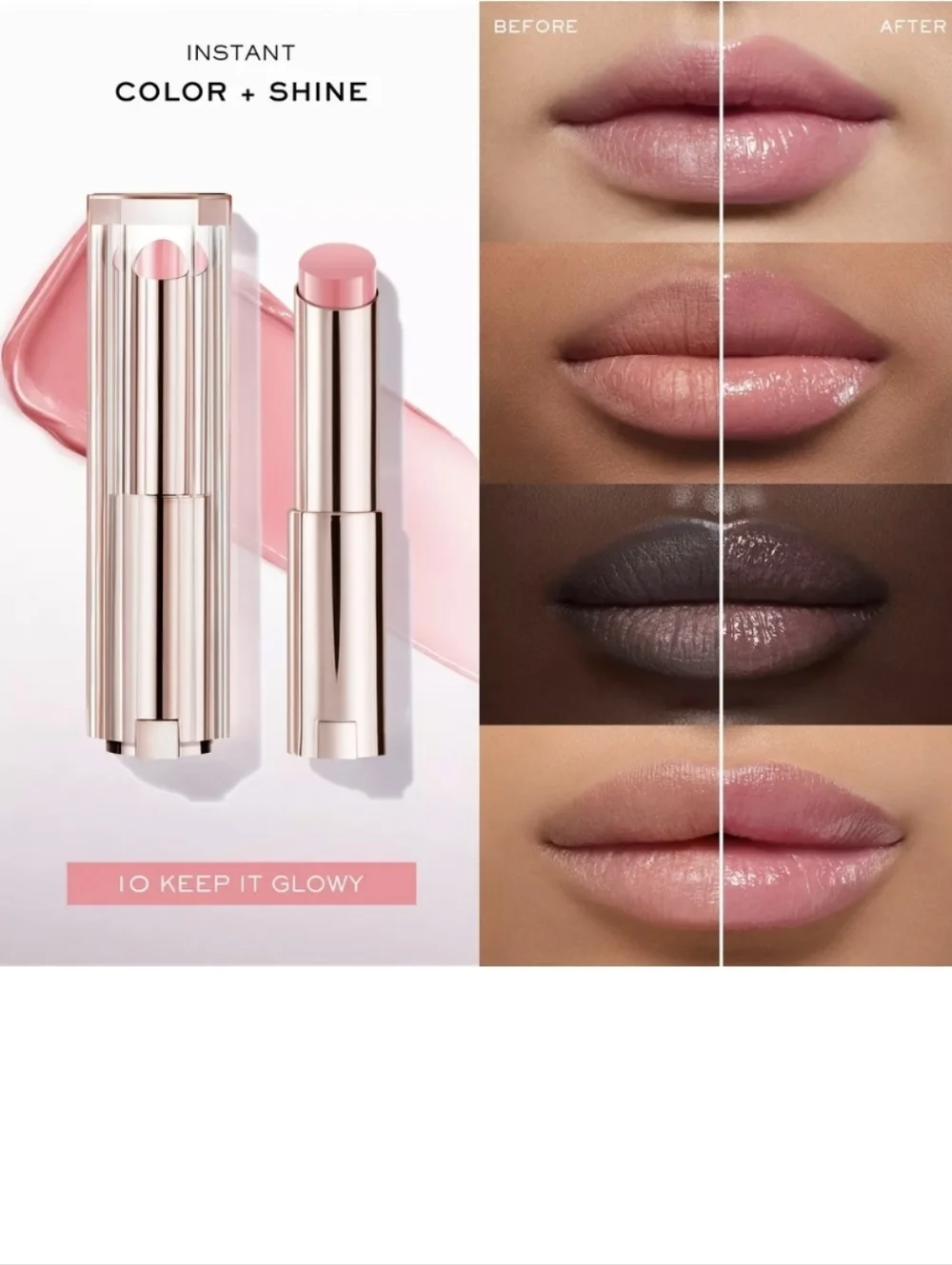 Lancome Idole Butterglow: Keep It Glowy (10), .02oz (Travel Size), NWOB